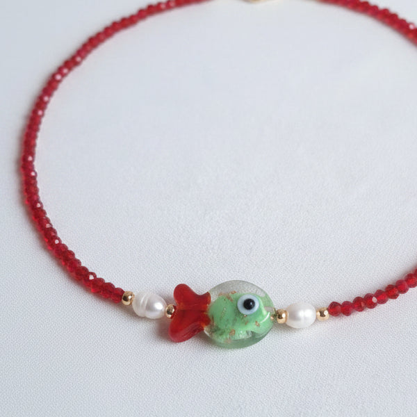 Collar Pez Rojo