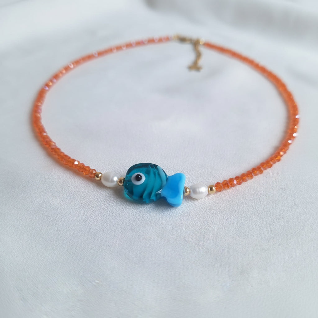 Collar Pez Azul