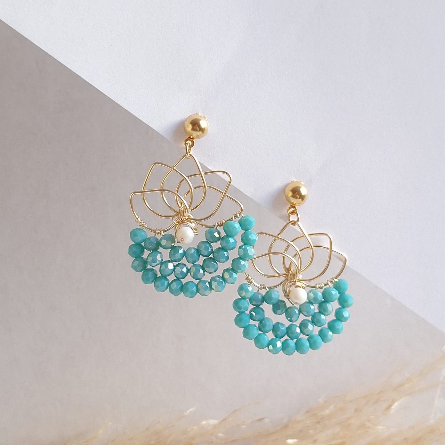 Arete Flor de Loto