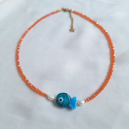 Collar Pez Azul