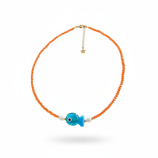 Collar Pez Azul